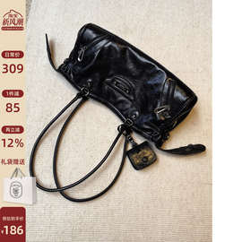 南风Chiond 巴黎探戈腋包包女式2025新黑色法棍包手提肩包单肩包