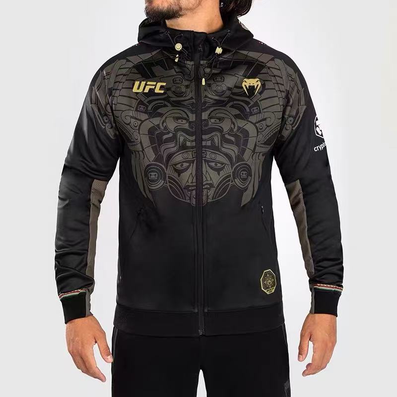 VENUM X Noche UFC Venom Fight Night Men's Jacket Sweatshirt Hooded Running Sports Top
