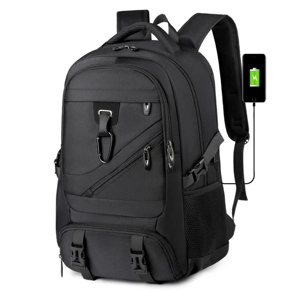 Travel Bag for Men and Women, Mountaineering Backpack, Independent Shoe Compartment, Sports Waterproof Large-Capacity School Bag, Business Trip Computer Backpack