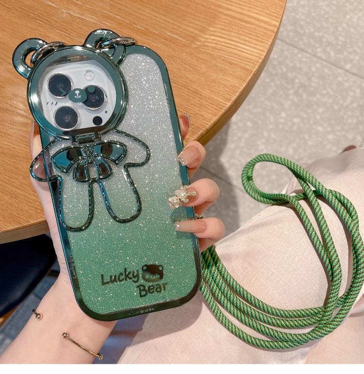 Cangling arco verde Flip oso + cordón de nylon ynj