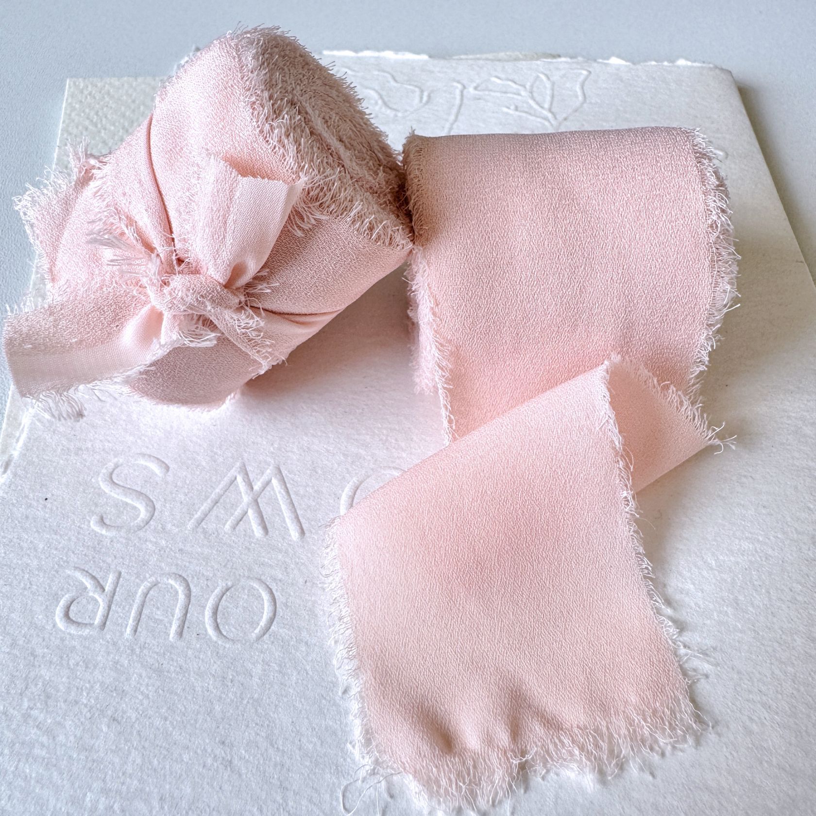 INS deshilachado gasa cinta ramo de la boda borla cinta arco decoración hilo de nieve tira de tela de seda