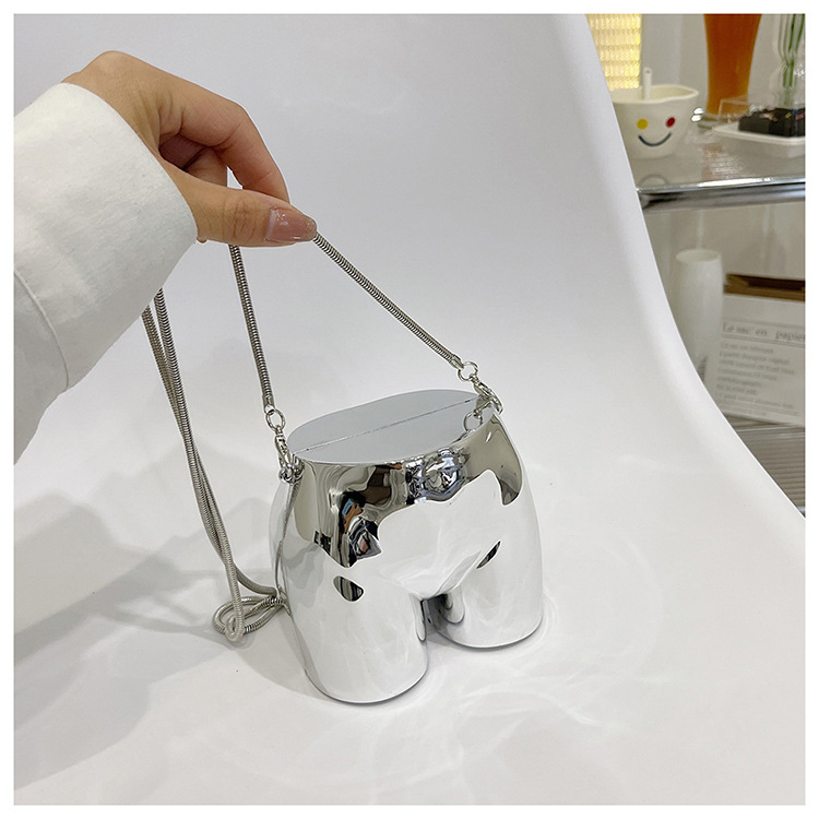 Shopping Occasion Acrylic Material Women's Backpack Backpack Women's Small Arylic Geometric Ass Streetwear Magnetic Buckle Crossbody Bag