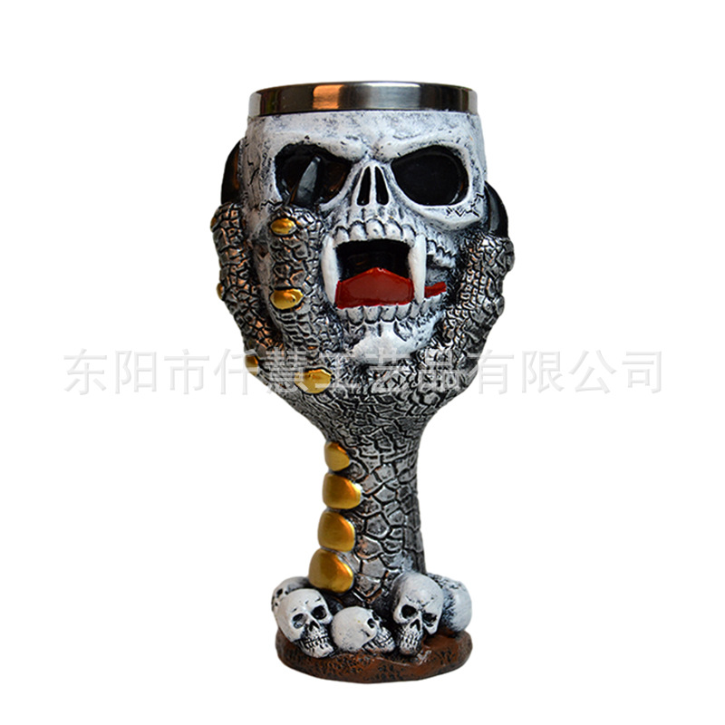 Año nuevo nuevo estilo copa escultura hogar sala de estar entrada suministros de decoración resina artesanía taza decoración