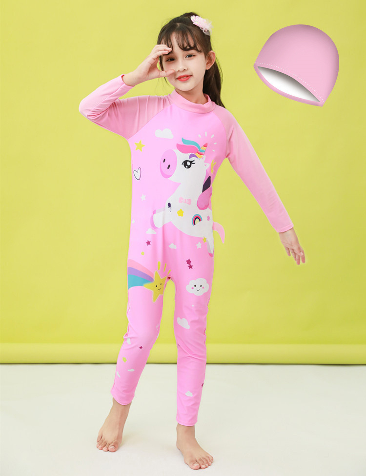 Trajes de baño para niños, tallas pequeñas a grandes, trajes de baño de una pieza con dibujos animados para bebés, estudiantes, aguas termales, trajes de baño de secado rápido para bebés y niños pequeños.