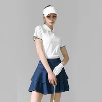 Bingsen весна и лето новый костюм для йоги POLO женский спортивный топ с короткими рукавами профессиональный гольф теннисный костюм спортивный топ