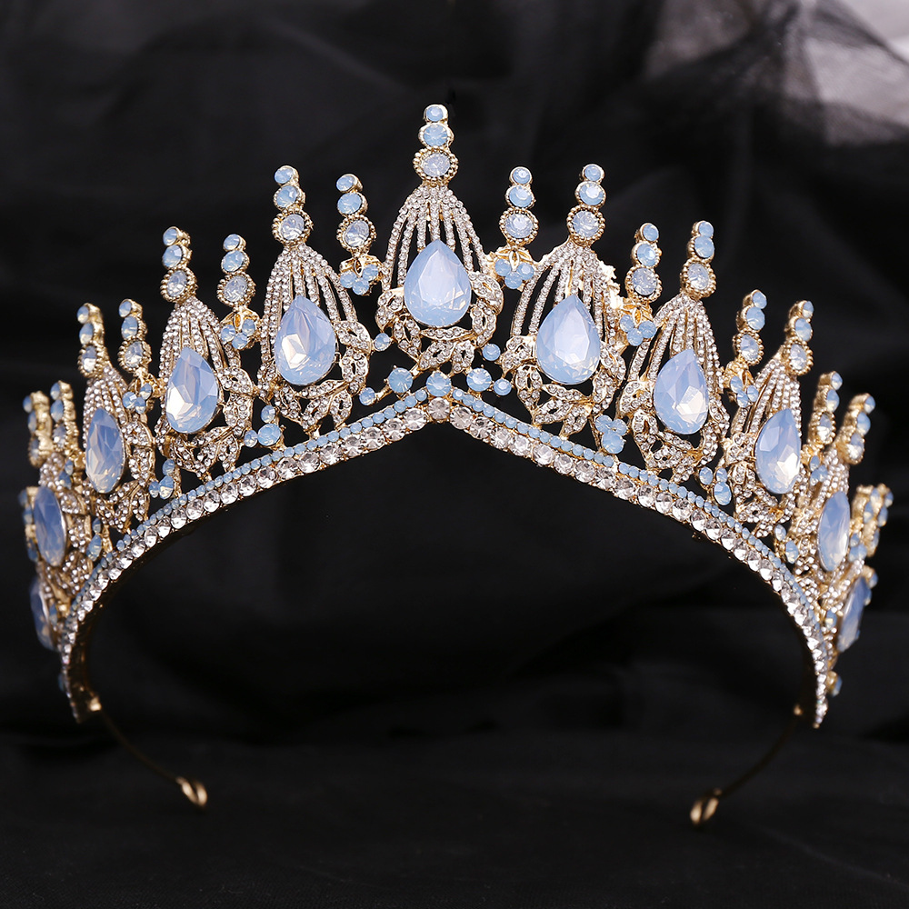 Bridal Crown Alloy Inlay Rhinestones Crown display picture 3