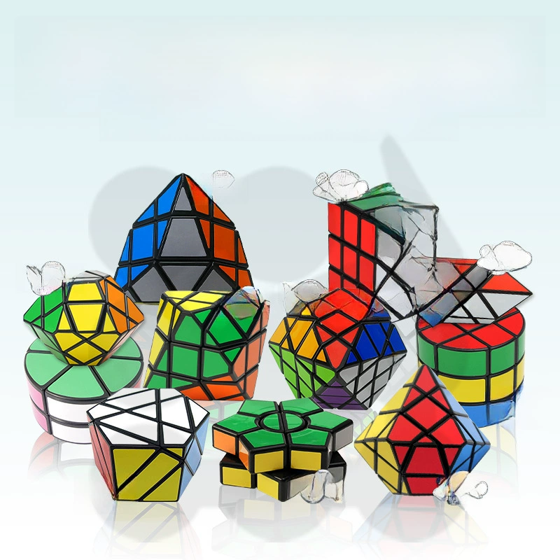 Серия Diamond Four-corner Ancient Hexagonal Only UFO Magic Shield Magic Blade Cylinder Difficult Magic Cube Challenge