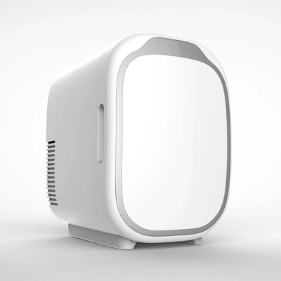 Car refrigerator 6L family car dual-use hot and cold box car refrigerator mini mini refrigerator beauty refrigerator cross-border (Soyuducular) - 6-liters-white-national-standard