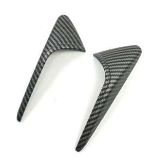 Other Automotive Interior Supplies: Console Sticker Dashboard - renewed-y3-fender-decorative-sticker-carbon-fiber-matte