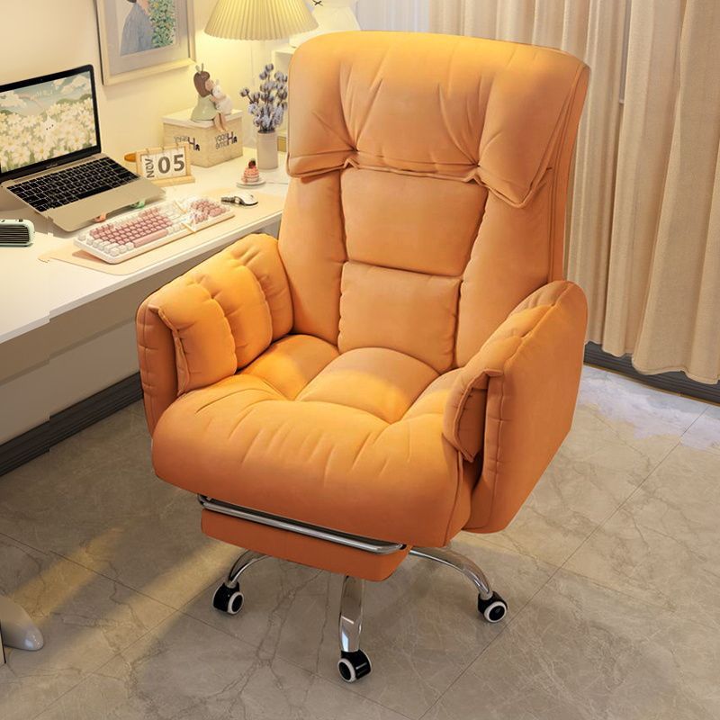 Computer Chair, Comfortable Sedentary Office Chair, Backrest, Ergonomic Waist Support, Dormitory E-Sports Live Broadcast Chair, Sofa Chair