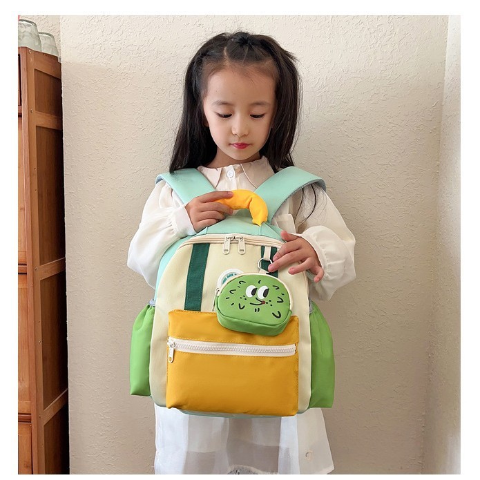 幼儿园书包大中小号潮流儿童背包尼龙女童男童通用旅行超可爱背包|undefined
