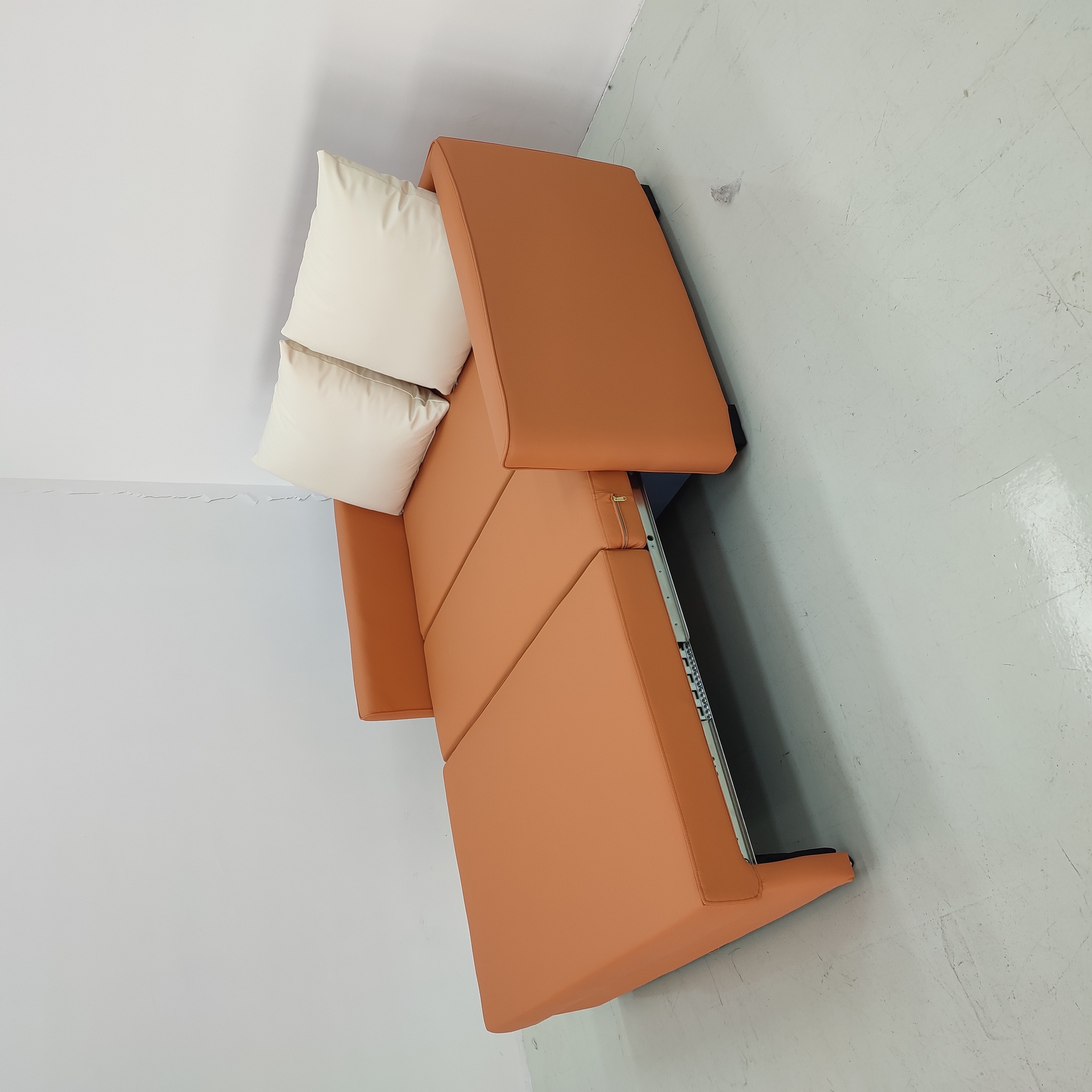 Sofá sin lavado moderno simple sala de estar pequeña sala de estudio doble uso almacenamiento multifuncional sofá cama cama plegable cama de acompañante