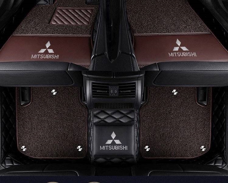 Suitable for Mitsubishi Outlander, Eclipse Cross, Pajero, right-hand drive Lancer, Galant, and Junge full-coverage car floor mats