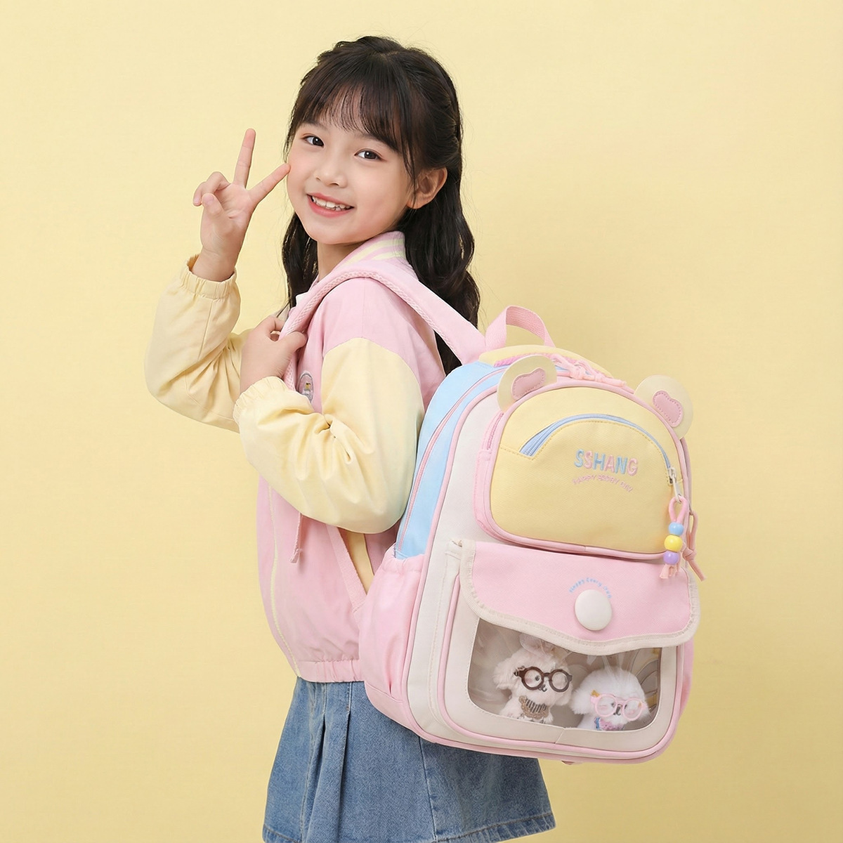 Caricatura lindo jardín de infantes mochila para bebés exquisita de alto valor para niños y niñas 2026 nueva mochila para niños