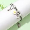 Retro brand small design Chinese bracelet, small bell, Chinese style, flowered