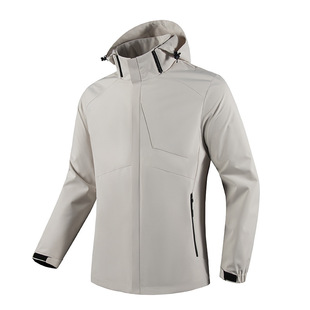 Men's Casual Jacket Spring and Autumn Sports Couple Women's Outdoor Single Jacket Windproof and Waterproof Windbreaker Jacket