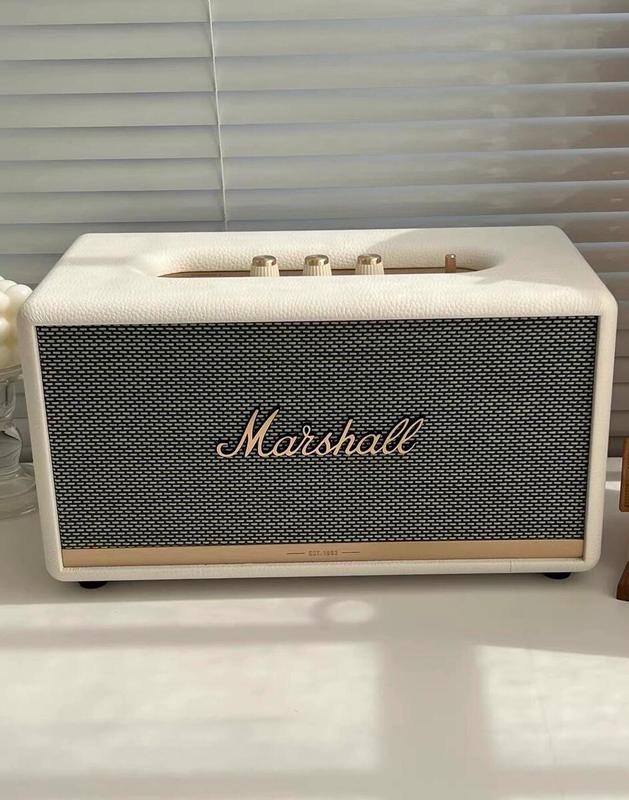 BluetoothスピーカーMARSHALL Stanmore II欧版無線bluetooth木製レトロ音響高低音|undefined