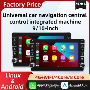 9/10 düym Android avtomobil naviqasiya sistemi, Carplay dəstəyi, universal çərçivə