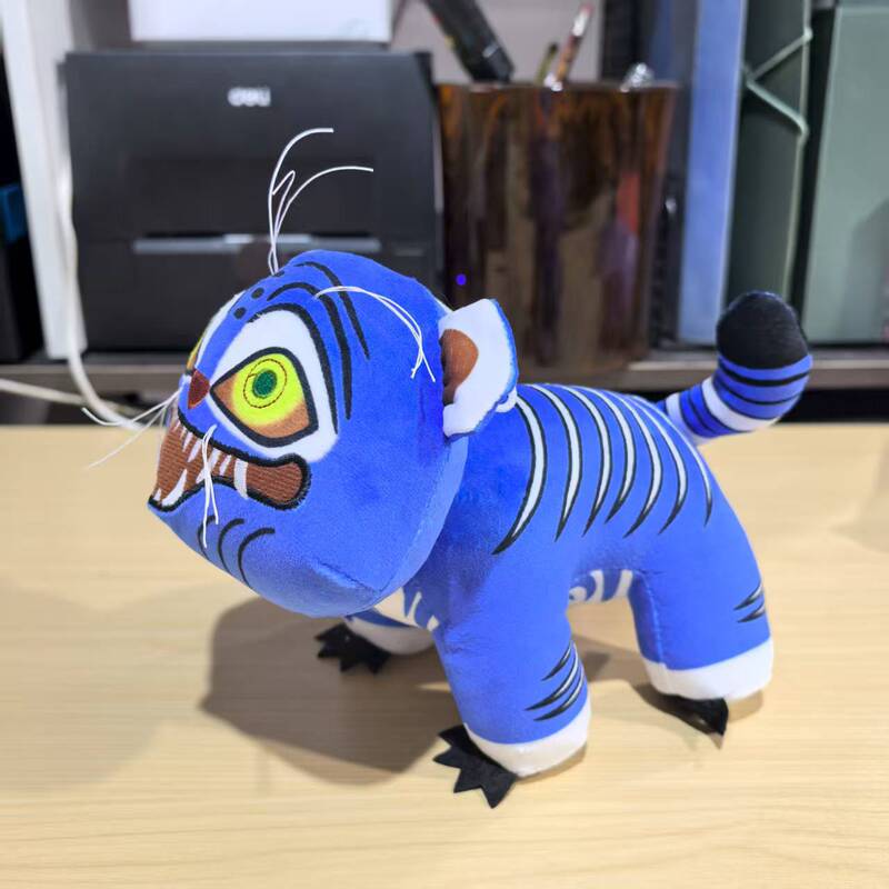 新品kpopdemonhuntersplushK-POP猎魔女团老虎毛绒玩具潮流IP联名|undefined