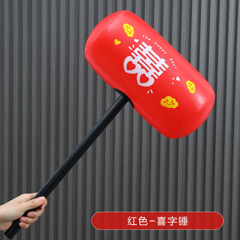 Red happy hammer
