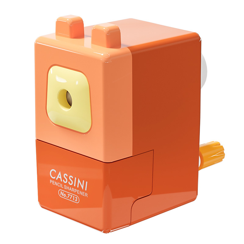 7713 Color de la fruta, lápiz automático, sacapuntas, sacapuntas de manivela, útiles escolares para niños, juguetes para niños
