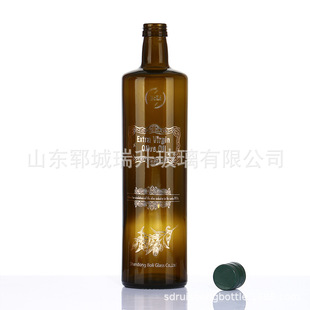 Source Manufacturer Tea Oil Bottle Rapeseed Oil Sesame Oil Bottle Crystal White Material Olive Oil Bottle Sealed Glass Container Various Foreign Wines
