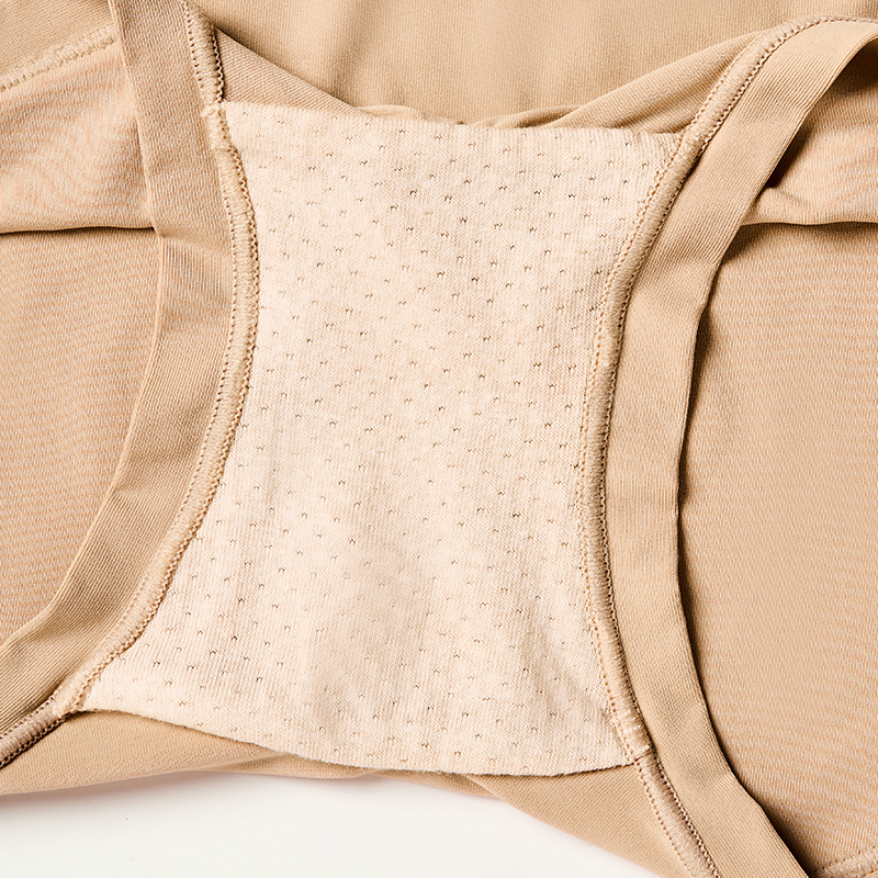 skim* Soft Smooth Seamless 부드럽고 매끄럽고 편안하며 통기성이 뛰어나고 흔적이 없는 하이웨이스트 복서 팬티