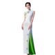 Fashion Cheongsam Women's 2024 Elegant Young Sleeveless Improved Elegant dress Fashion Host plus size Performance Suit