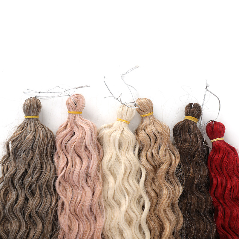 Hair Extensions Dreadlocks Braided Hair Wigs For Women Crochet Hair Deep Curly Braided Hair_voghion.com