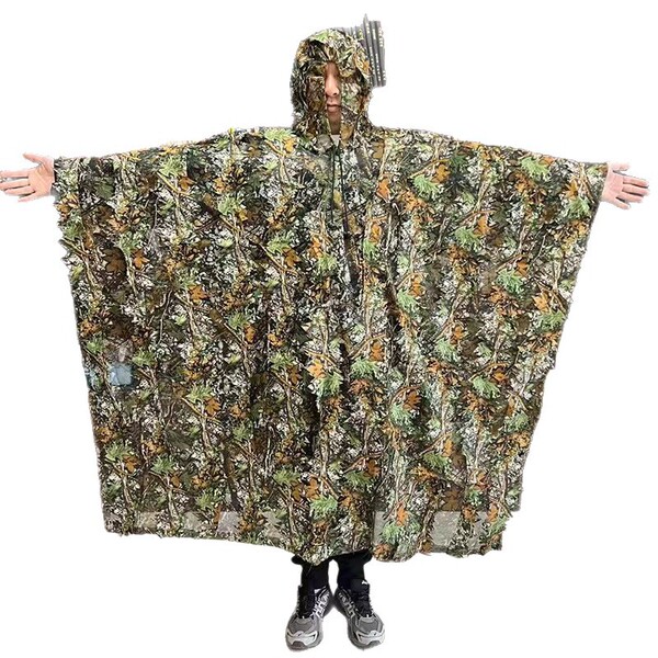 Maple leaf camouflage suit