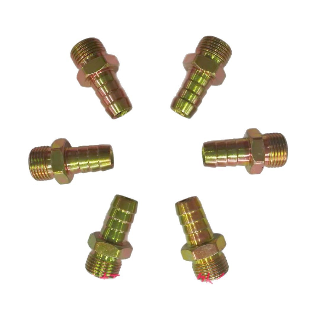 水暖铁宝塔对丝 管件水泵接头 液压接头 宝塔外丝接头