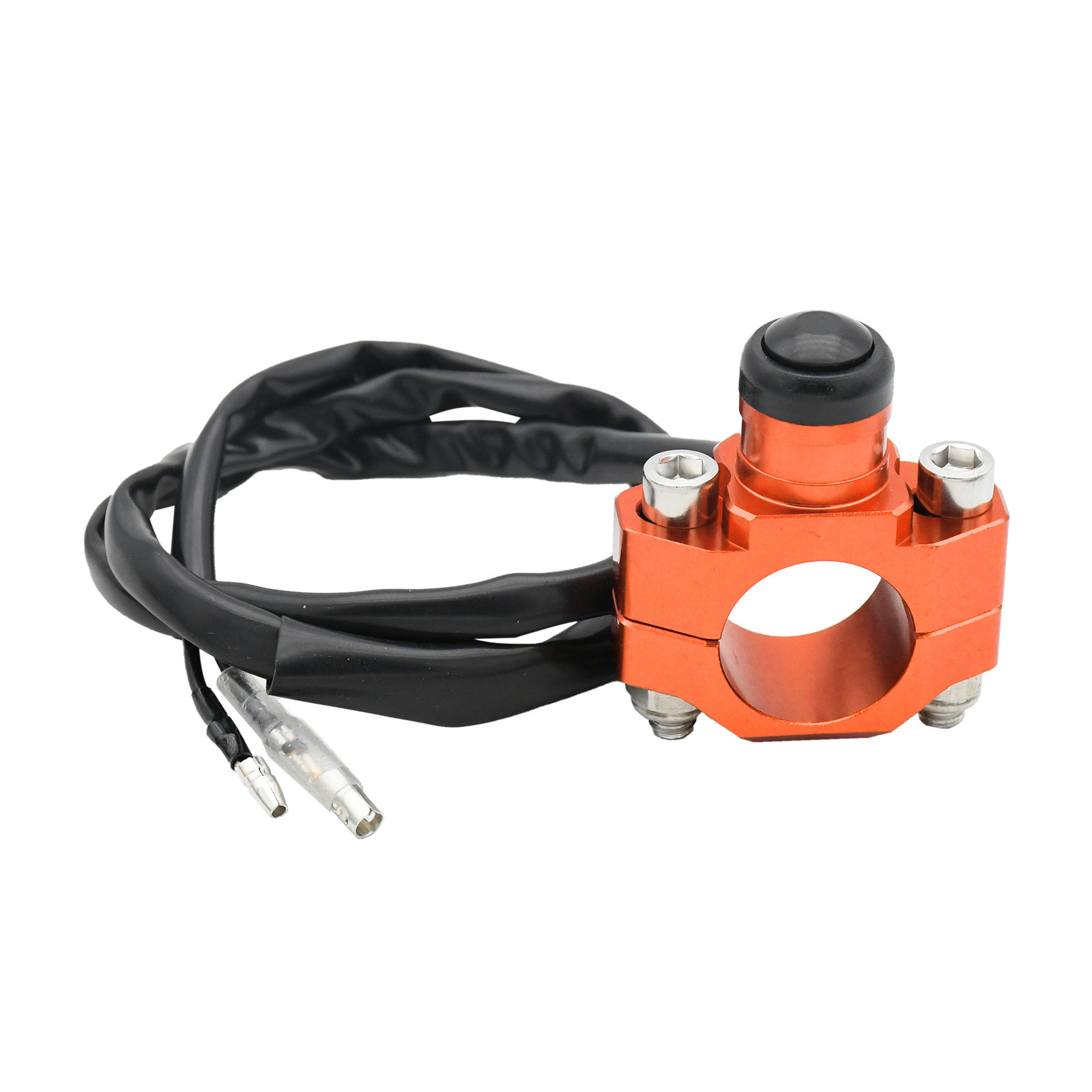 Universal ignition, flameout, and start switch for off-road motorcycles, horn switch, CNC aluminum alloy modification accessory, self-resetting