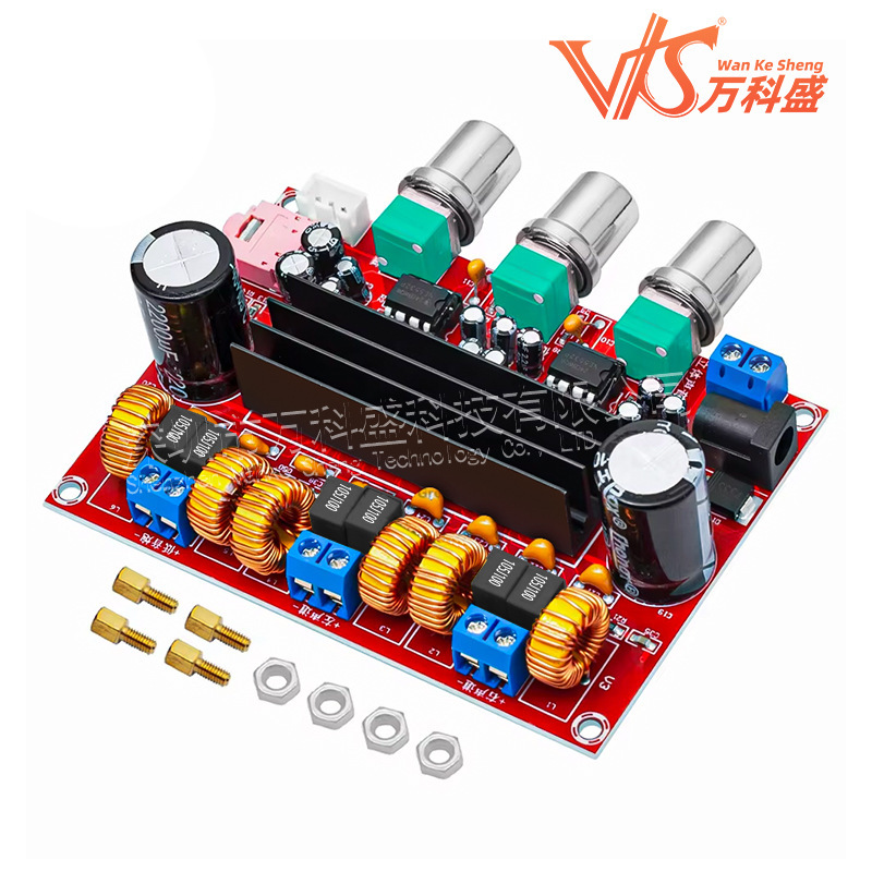 XH-M139 2.1チャンネルデジタル功放板12v-24v広電圧tpa3116d2 2*50w + 100w|undefined