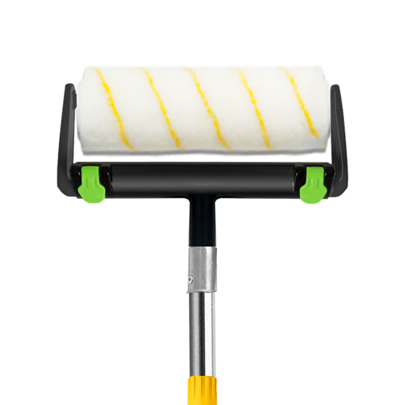 Cepillo de pared grande transfronterizo Cepillo de herramienta Cepillo de rueda Cepillo de rodillo ajustable retráctil Pintura de pared Pintura de látex Juego de pintura de pared