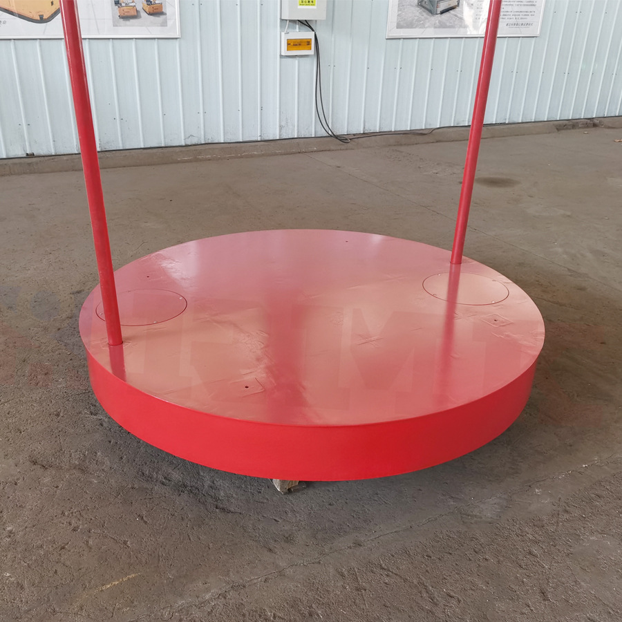 转弯轨道车旋转电动转盘车轨道360度转弯平台【睿迈科售后无忧】