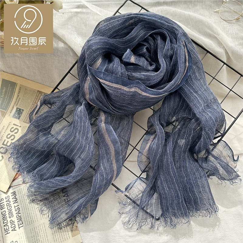 Retro spring scarf