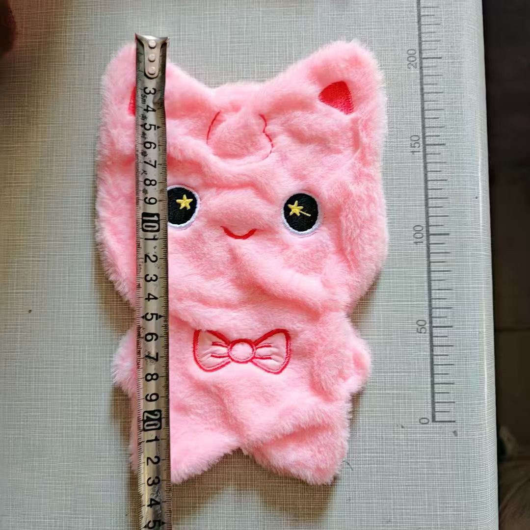 8 İnç Deri Kasa Toptan Oyuncak Deri Kılıf Peluş Oyuncak Sınırötesi Dış Ticaret Krallı Makinesi Özel Küçük Peluş Yarı Mamul Figür