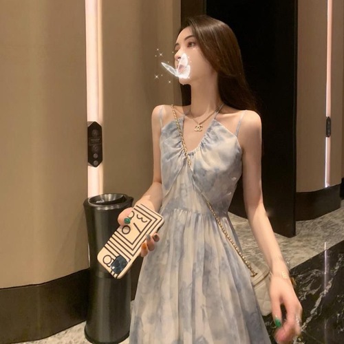 【High-Quality Four-Way Stretch Dress】2025 Summer Elegant Fashion High-End Sense Simple French Minority Skirt