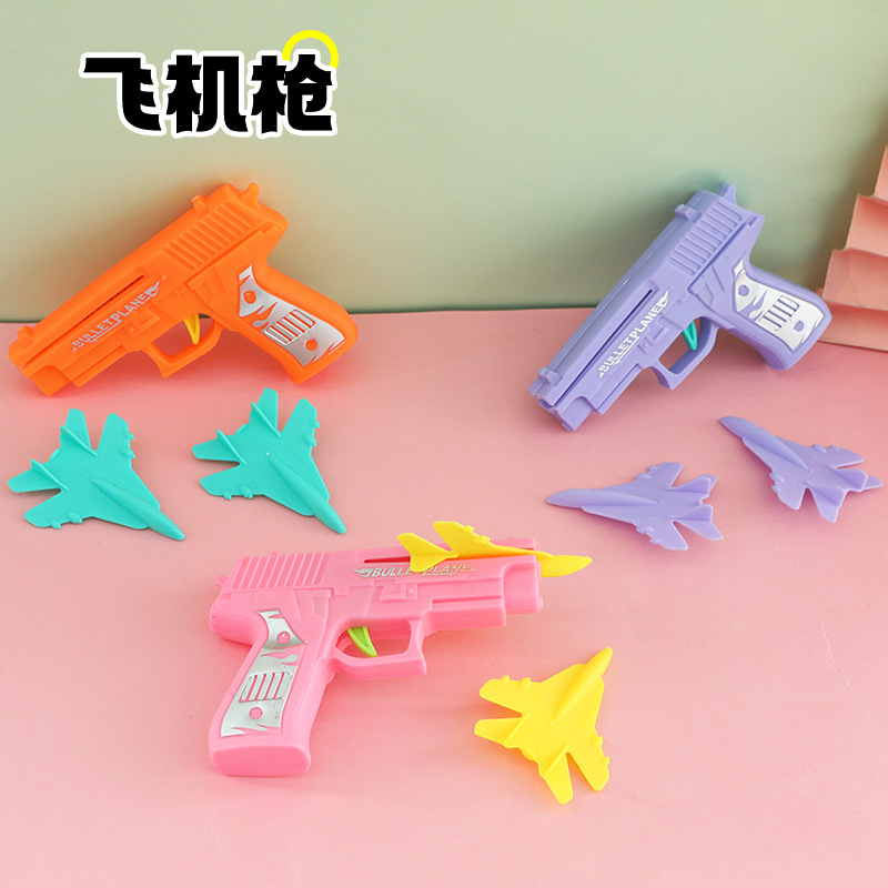 Avión de catapulta, pistola de juguete, lanzador de pistolas, aviones, deportes al aire libre, ocio, bambú, libélula, plato volador, lote de plato