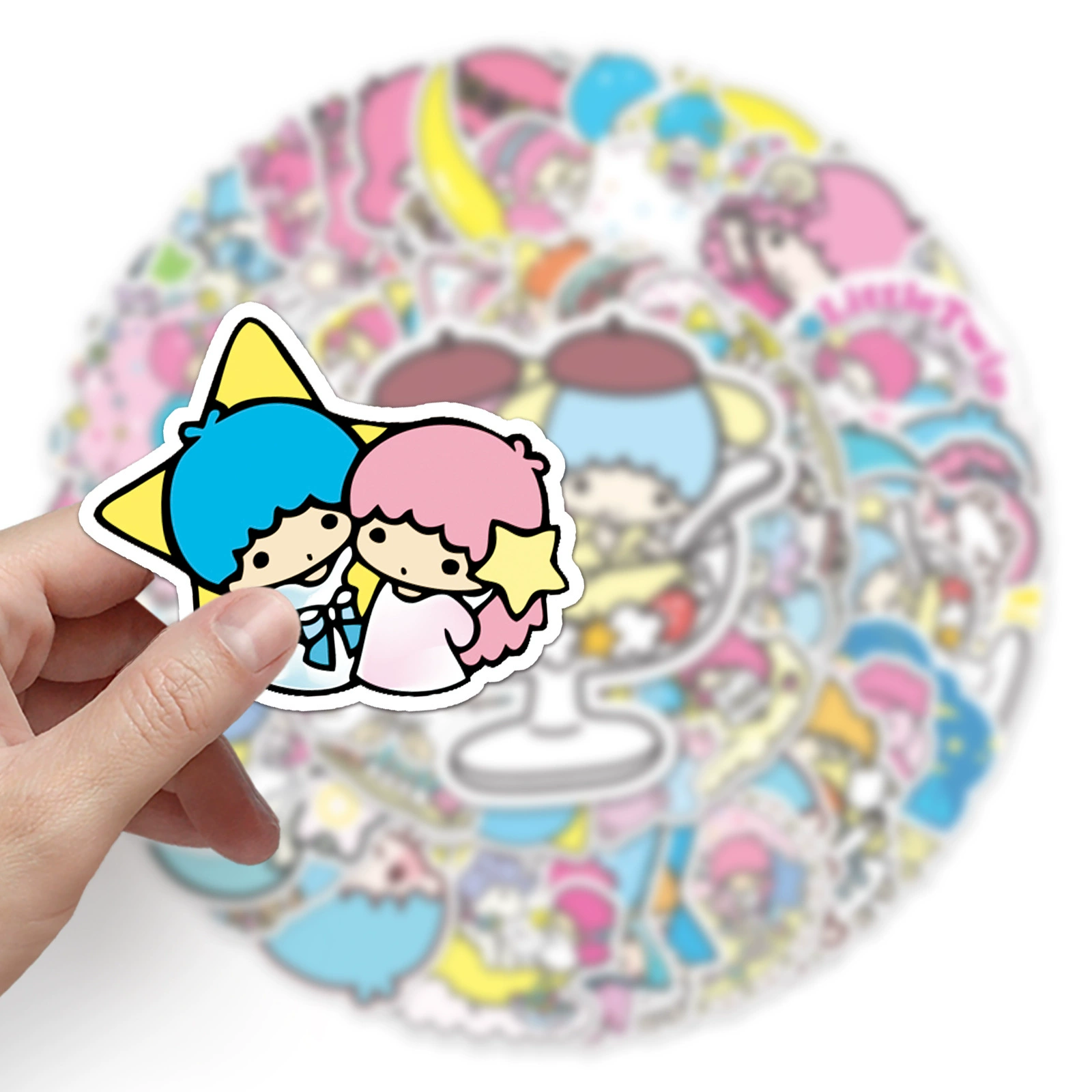 Sanrio, мультяшный чемодан, блокнот, пенал, украшения, наклейка, граффити