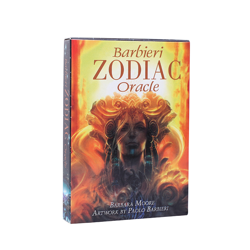经典初学者英文Barbieri Zodiac Oracle巴尔贝里神谕卡