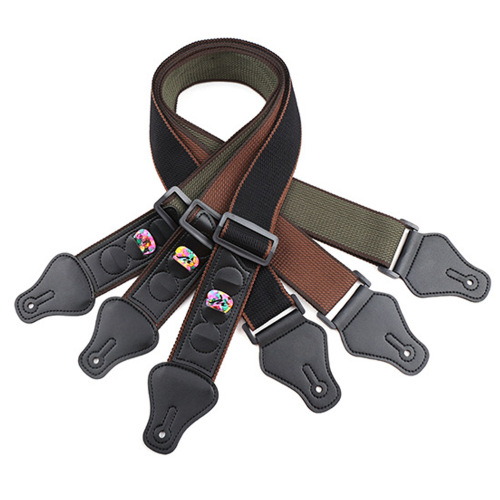 Guitar strap pure cotton guitar strap folk classical electric guitar bass ukulele guitar strap strap