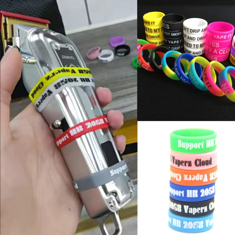 Электрическая машинка для стрижки волос D8, противоскользящее кольцо, противоскользящая накладка на руль электросамоката, силиконовое кольцо, декоративная накладка для машинки для стрижки с масляным покрытием