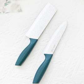 跨境菜刀厨师专用切片刀切肉刀专用家用厨房刀具不锈钢水果小菜刀