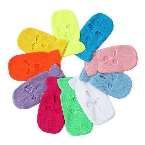 Winter new warm hood, ski cold-proof mask, Halloween mask, cycling windproof sports face mask for men