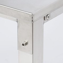 304 stainless steel workbench, food and pharmaceutical workshop warehouse packaging table, laboratory dust-free clean operation bench