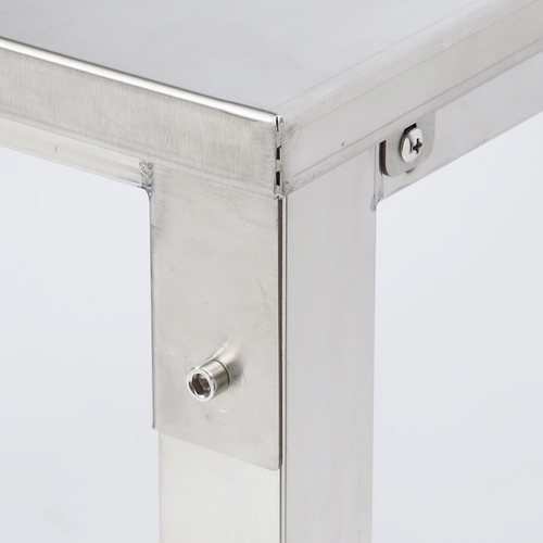 304 stainless steel workbench, food and pharmaceutical workshop warehouse packaging table, laboratory dust-free clean operation bench