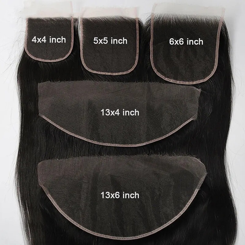 Hd Swiss Net 4X4 5X5 6X6 13X4 Lace Closure Lace Accessories Human Hair Block