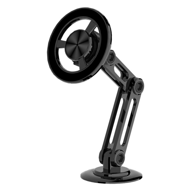 Soporte de teléfono móvil magnético Magsafe soporte de navegación de coche de metal soporte de coche plegable logotipo impreso