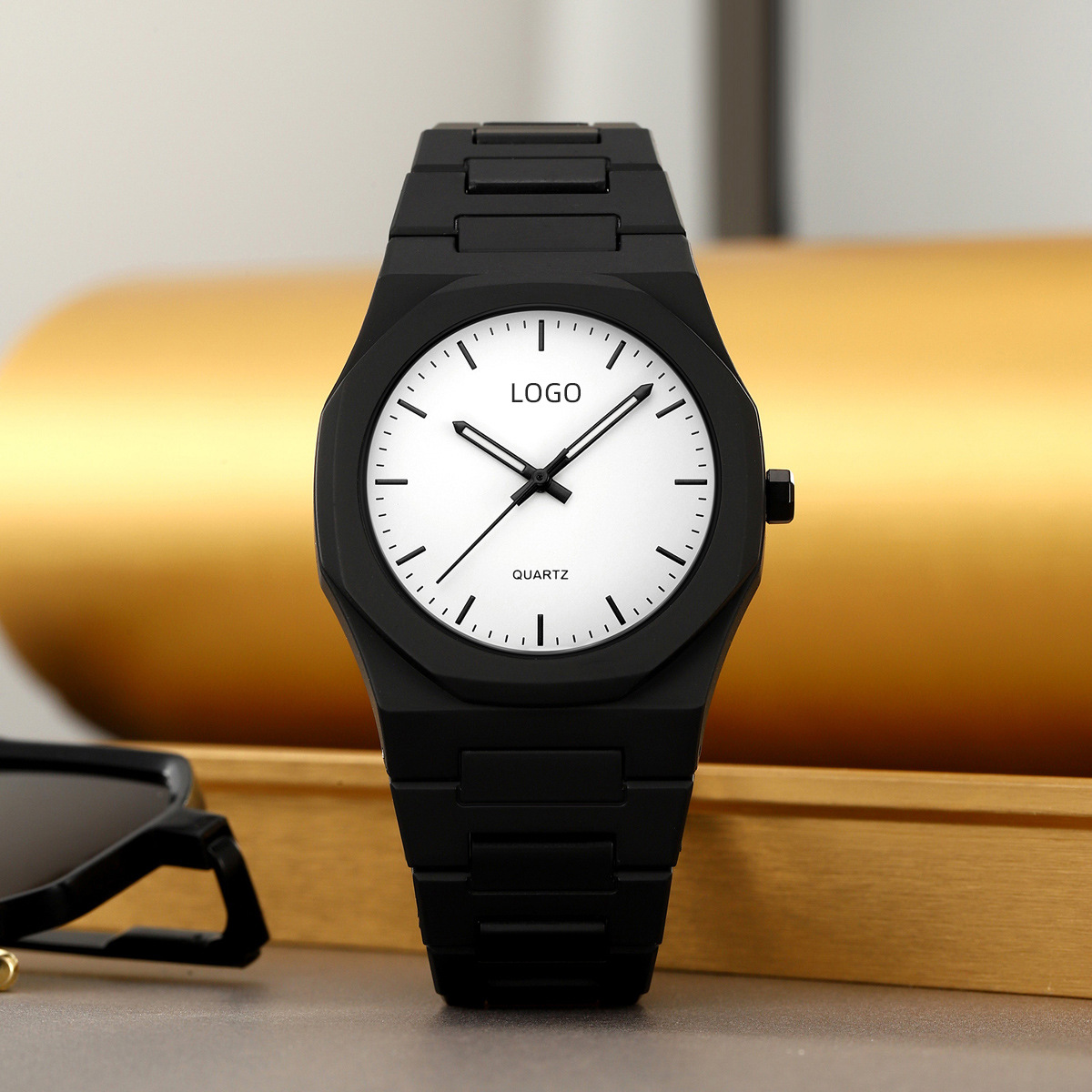 Examen especial silencioso reloj de cuarzo para estudiantes varones y mujeres relojes de pulsera precisos anti-toque al por mayor personalizados
